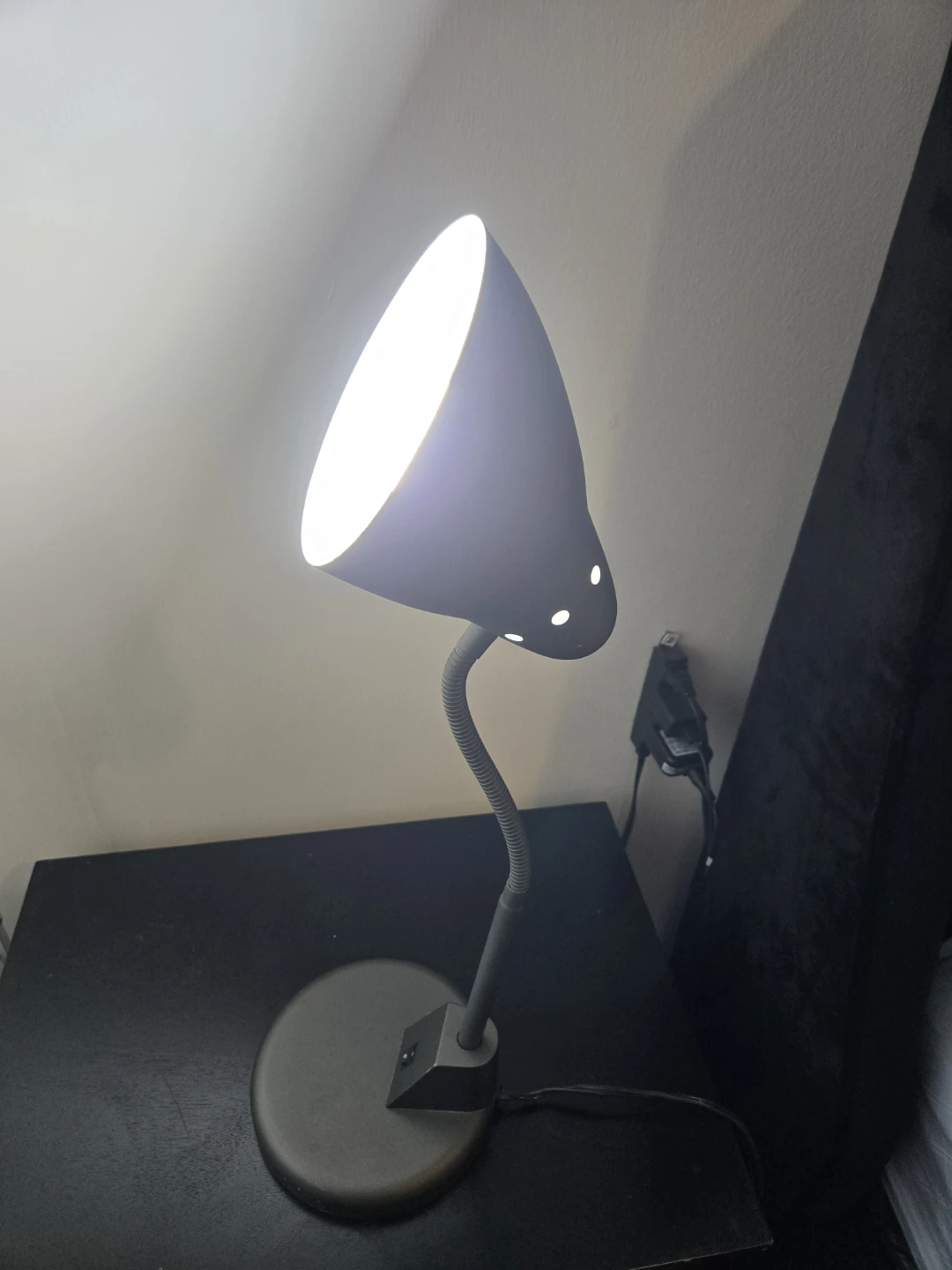 Grey Gooseneck Desk Lamp - photo 2