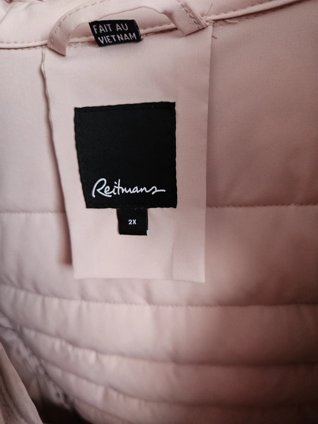Reitmans 2X Pink Puffer Coat - photo 2