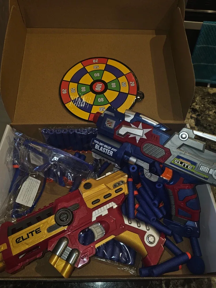 Blaster Shots Electric Soft Bullet Gun, Ages 6+ image indicator(2)