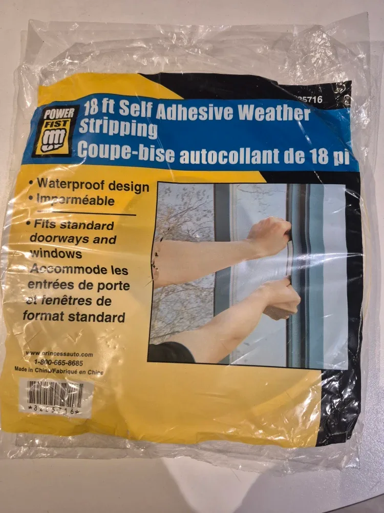 Power Fist 18 ft Self Adhesive Weather Stripping image indicator(2)
