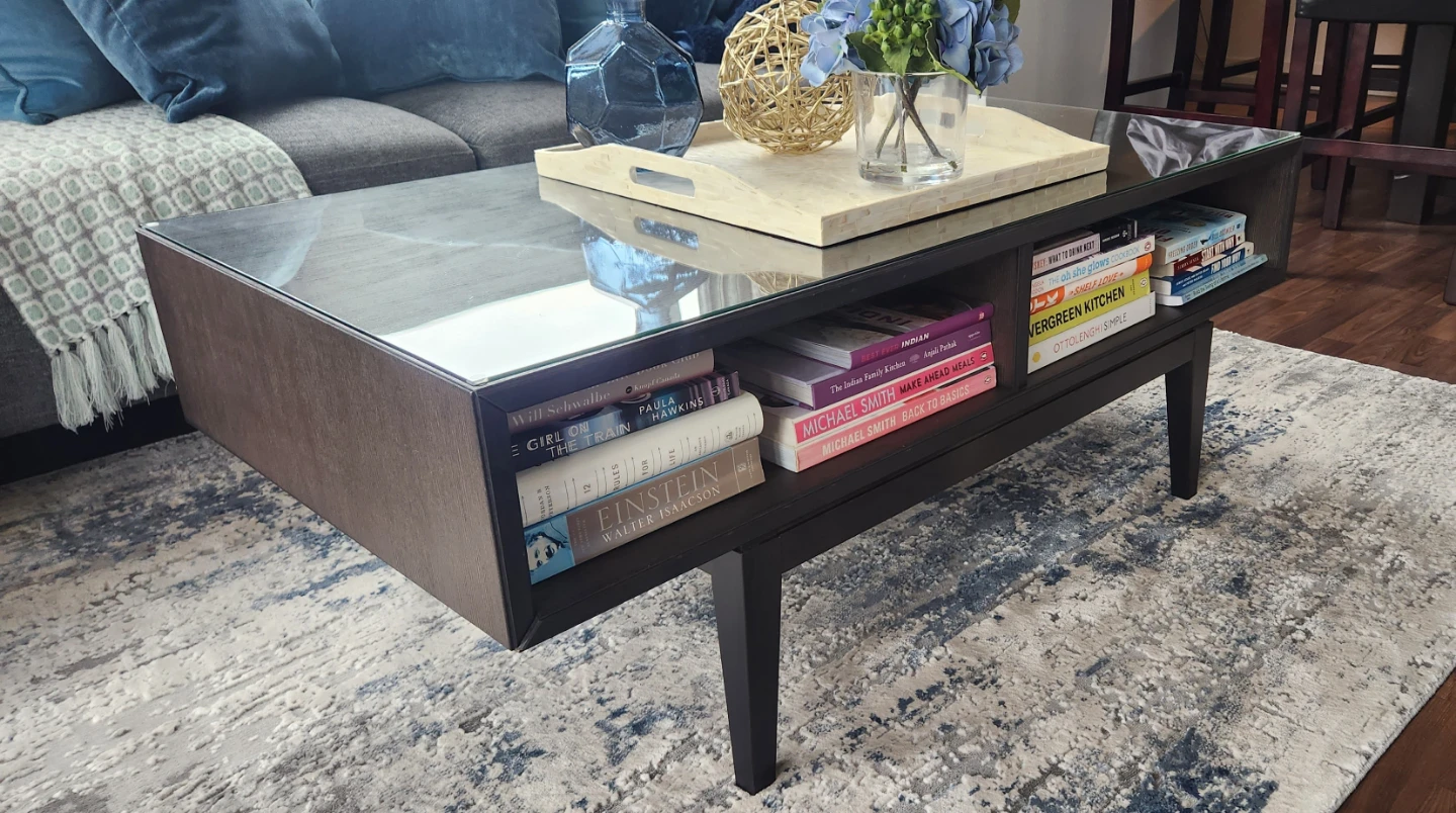Glass Top Coffee Table - photo 3