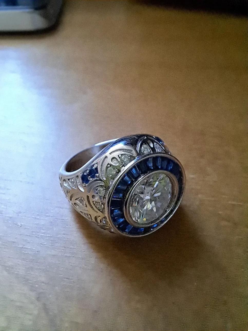 Sterling Silver Ring, 9.19g image indicator(7)