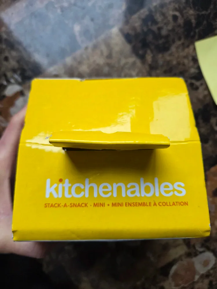 Brand New STACK-A-SNACK - MINI, Fun way to eat snack image indicator(2)