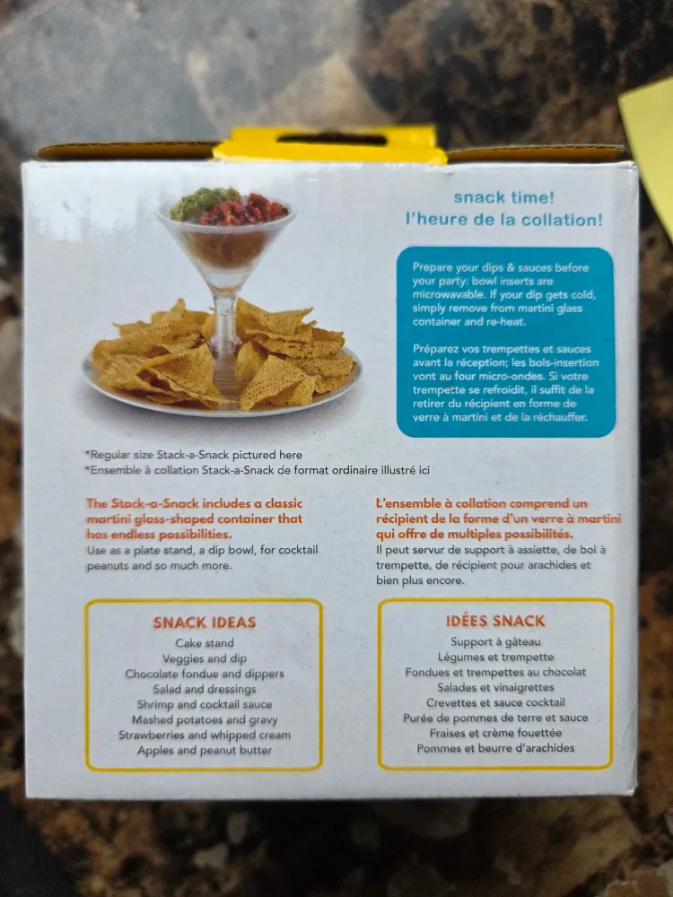 Brand New STACK-A-SNACK - MINI, Fun way to eat snack image indicator(4)