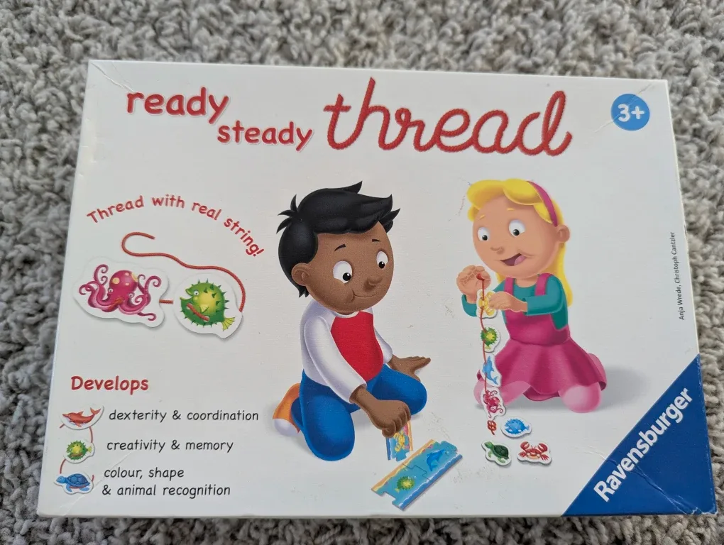 Ravensburger Ready Steady Thread Game (Ages 3+)