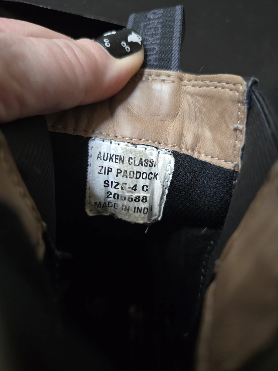 Auken Classic Zip Paddock Riding Boots - Size 4C - photo 3