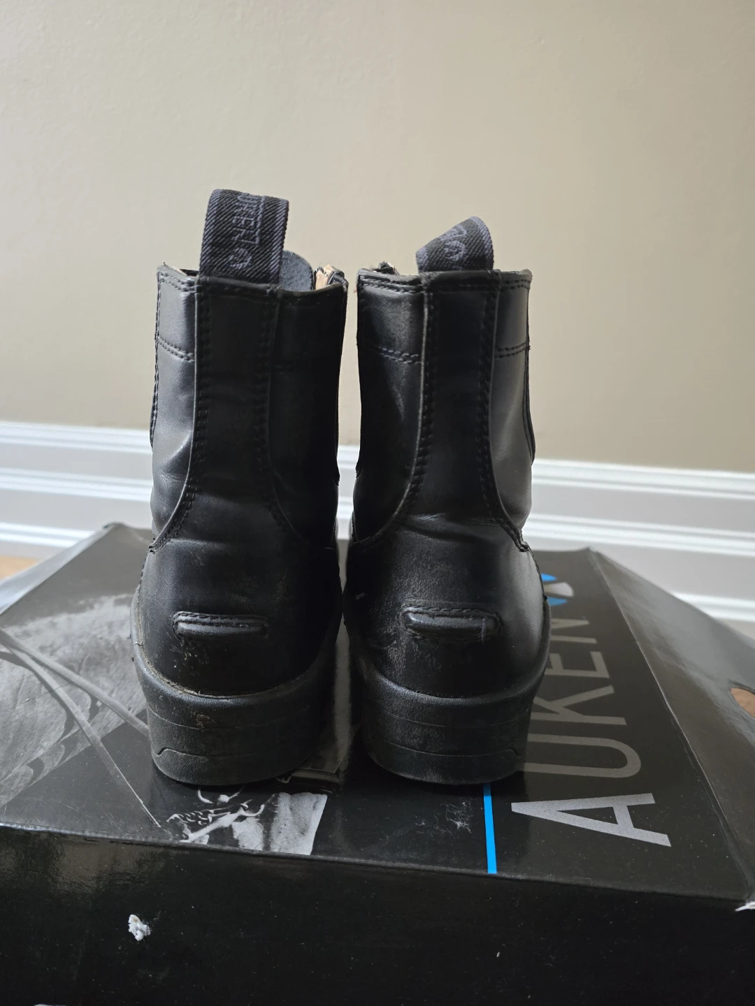 Auken Classic Zip Paddock Riding Boots - Size 4C - photo 5