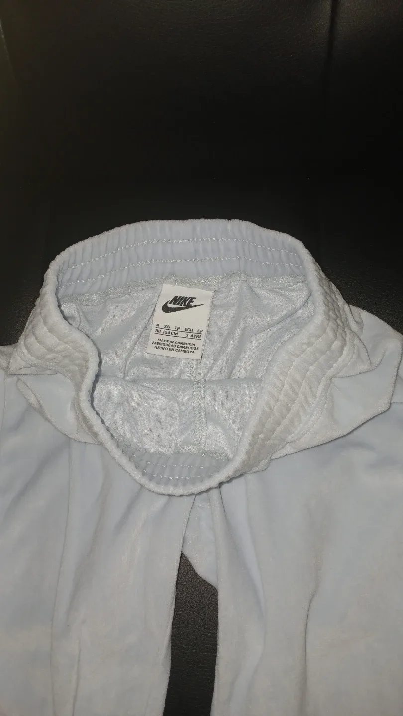 Nike Light Blue XS Kids Sweatpants image indicator(3)