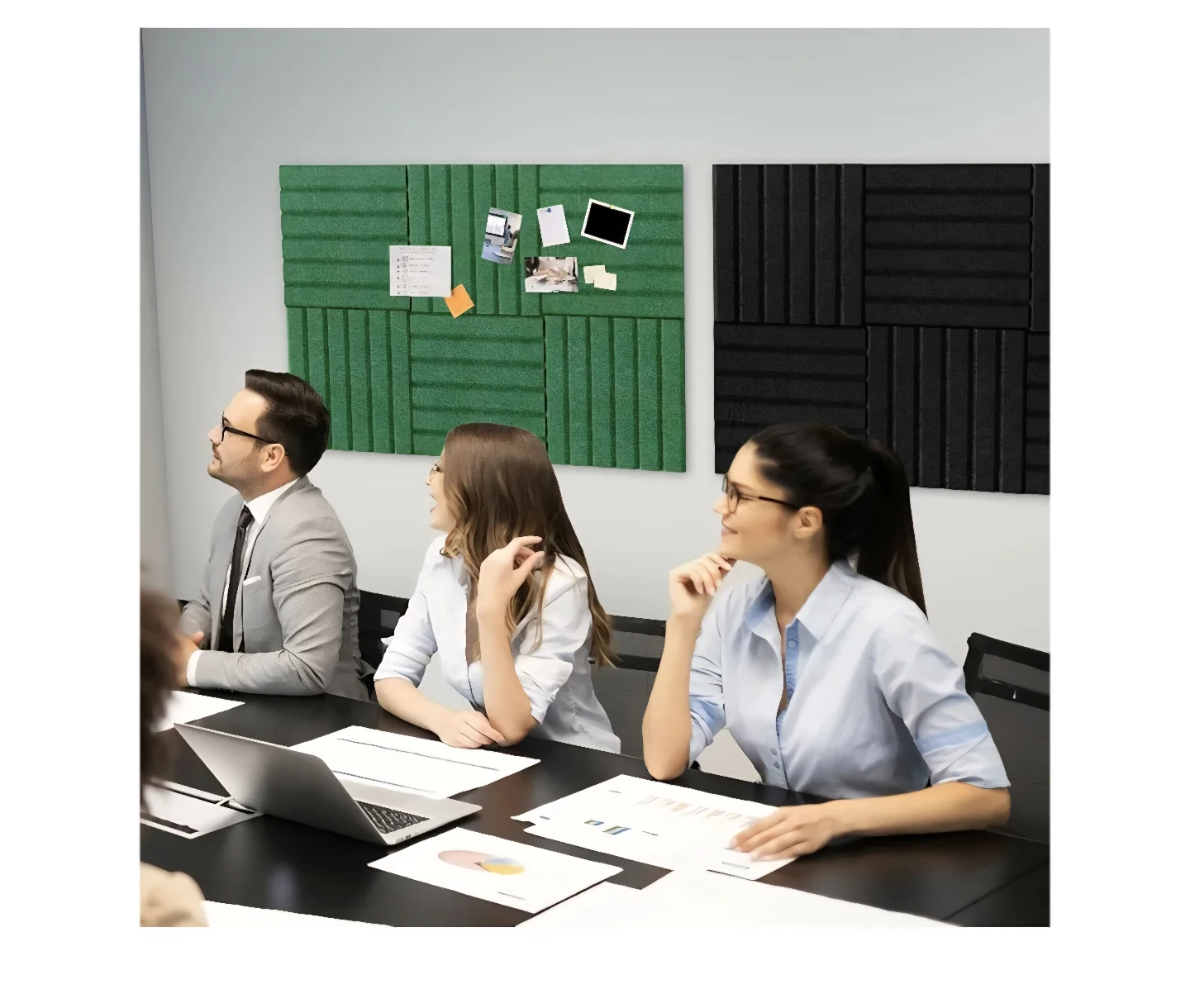Acoustic Bulletin Board Panels - 12 pcs - photo 2