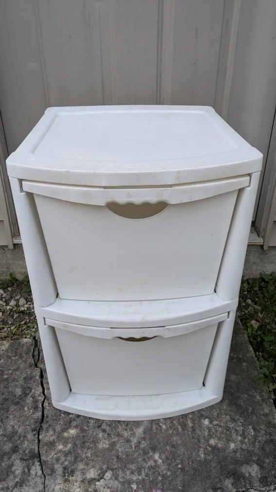 Sterilite 2-Drawer White Storage System thumbnail