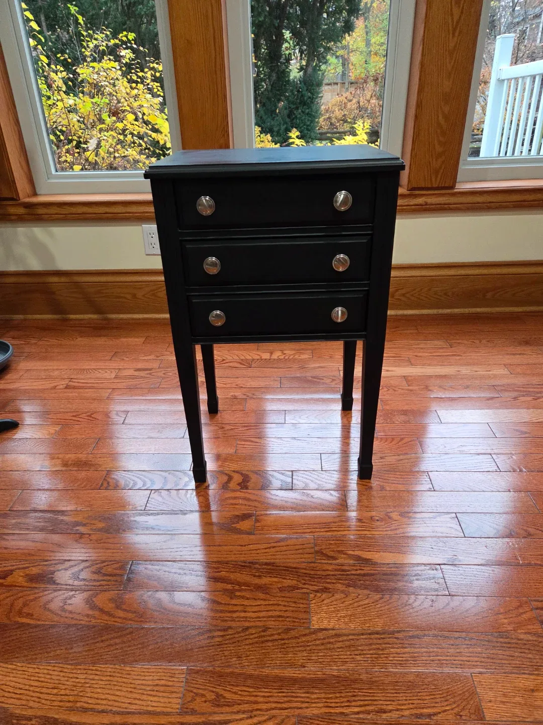 Black 3-Drawer sewing cabinet image indicator(2)