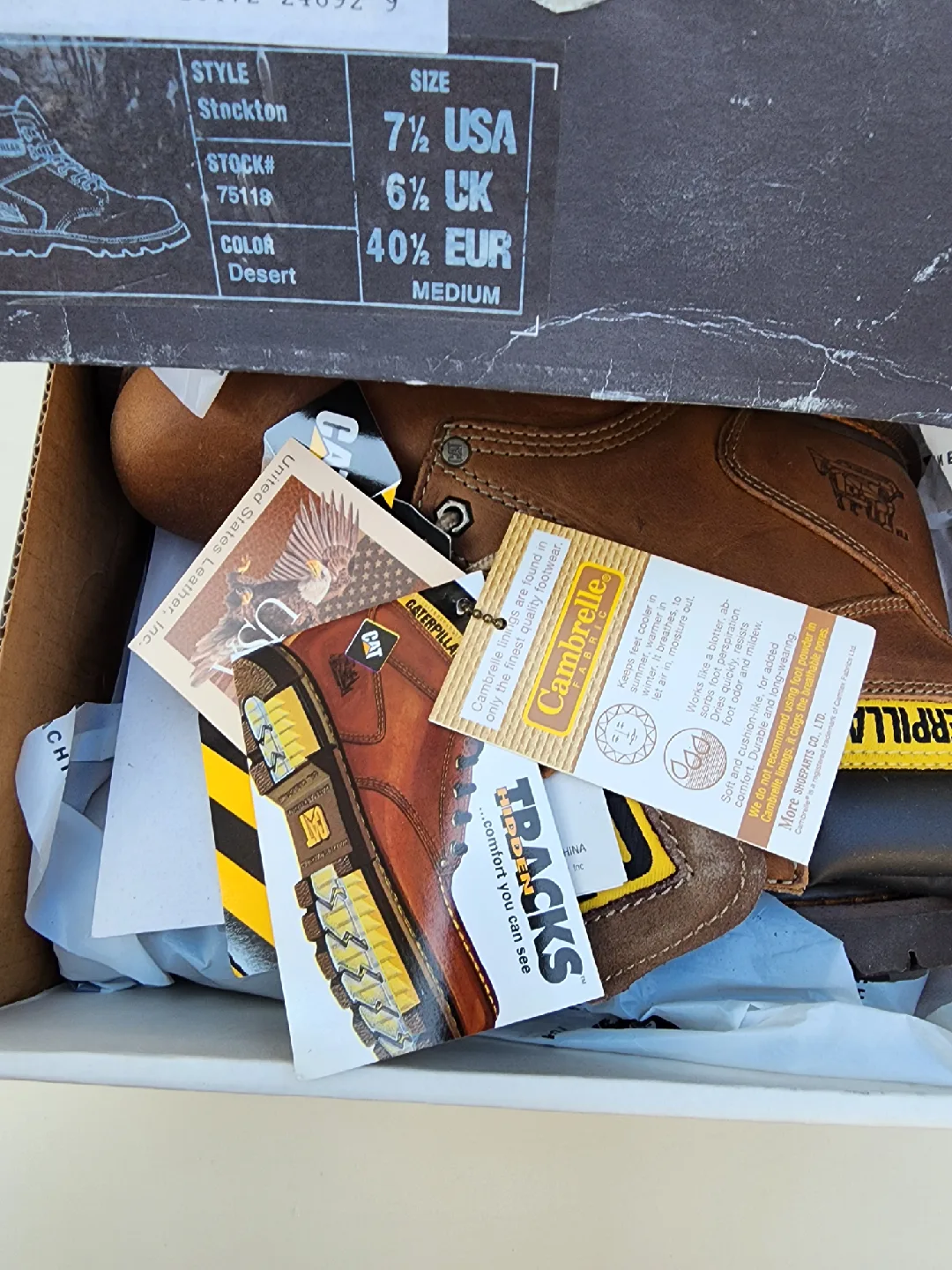 Caterpillar Boots NEW image indicator(7)