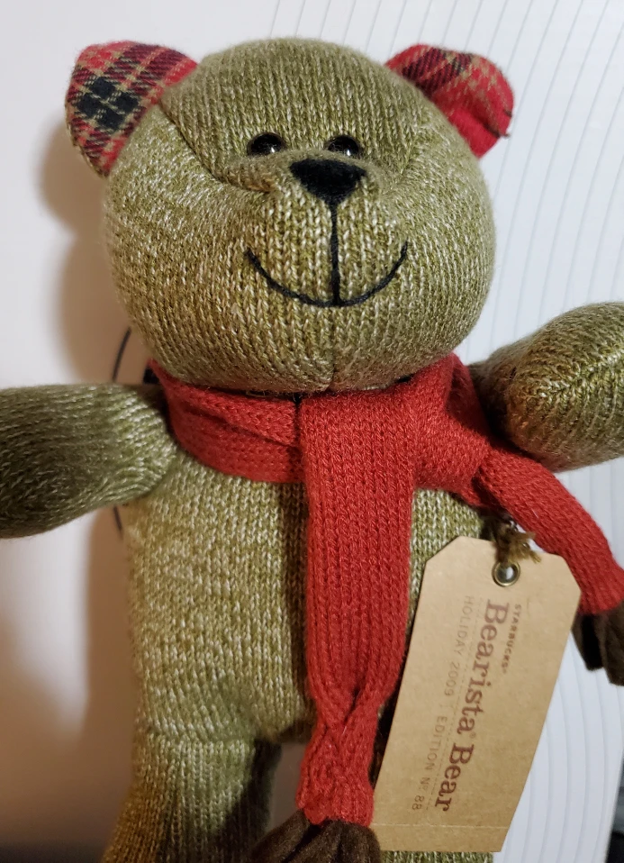 2009 Starbucks Christmas Bearista (10")($15 Firm) - photo 2
