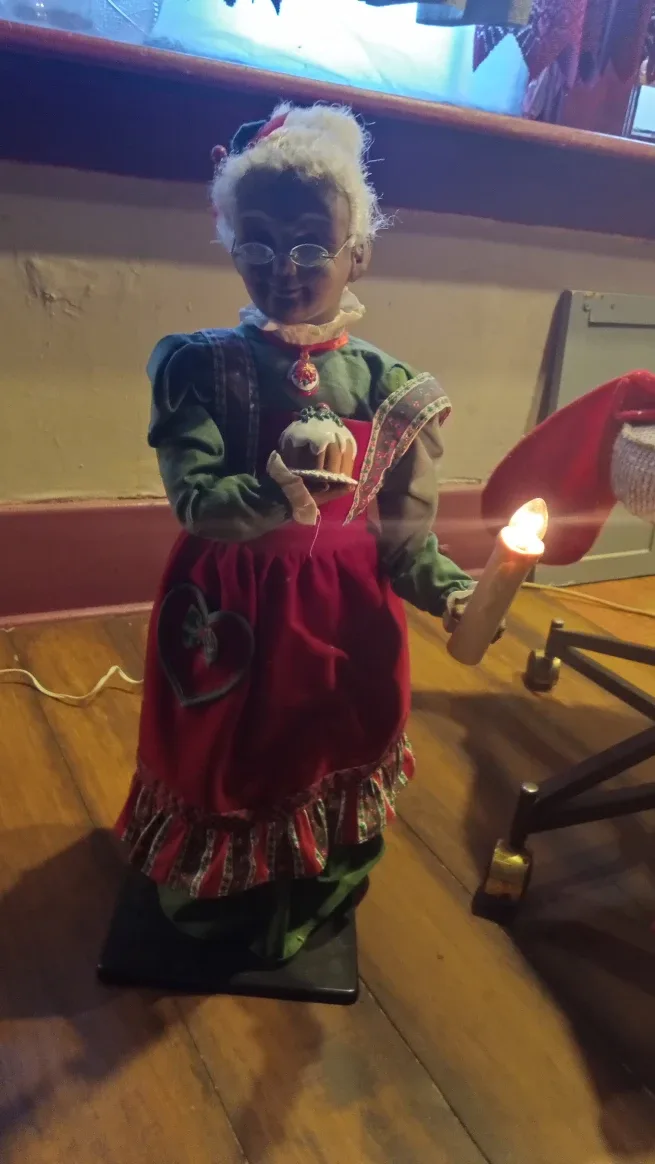 Christmas Mrs. Claus Figure