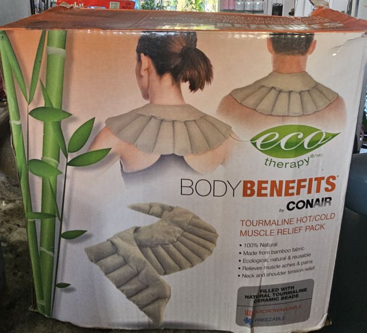 Eco Therapy Body Benefits by Conair and nursing pads