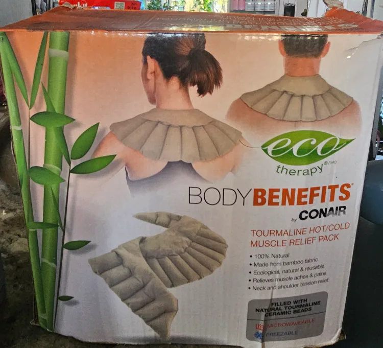 Eco Therapy Body Benefits by Conair and nursing pads