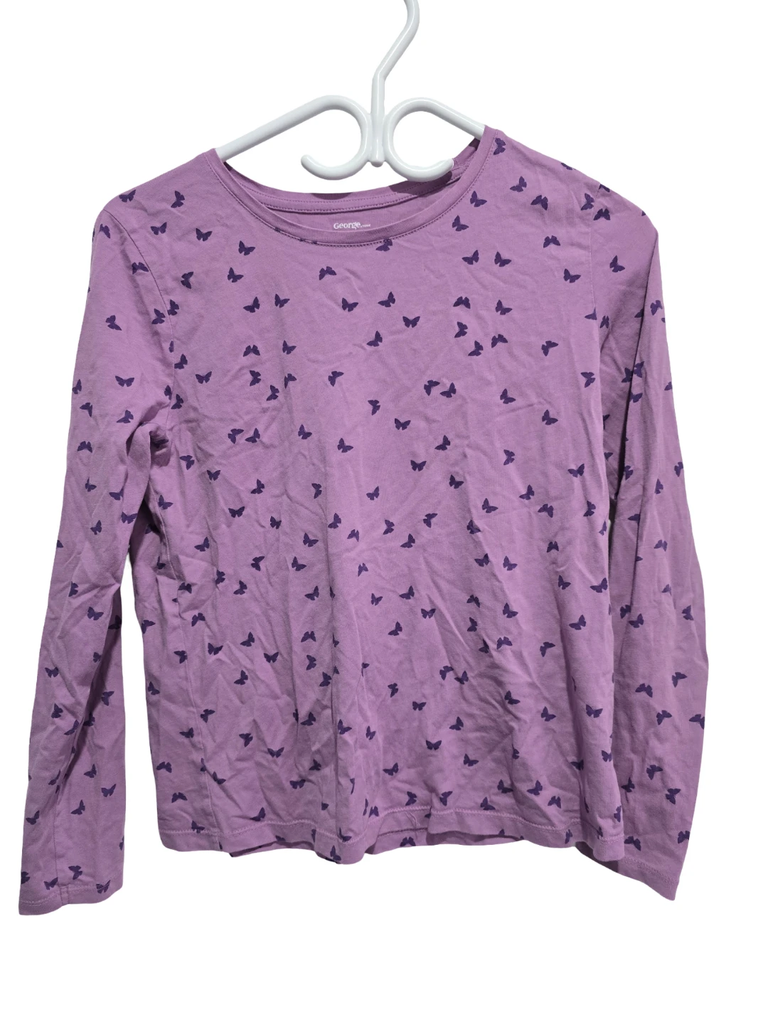 Long sleeve butterfly shirt for girls size xl 14-16 - photo 2