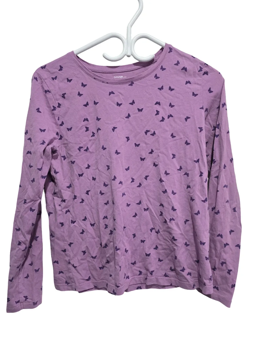 Long sleeve butterfly shirt for girls size xl 14-16 image indicator(2)