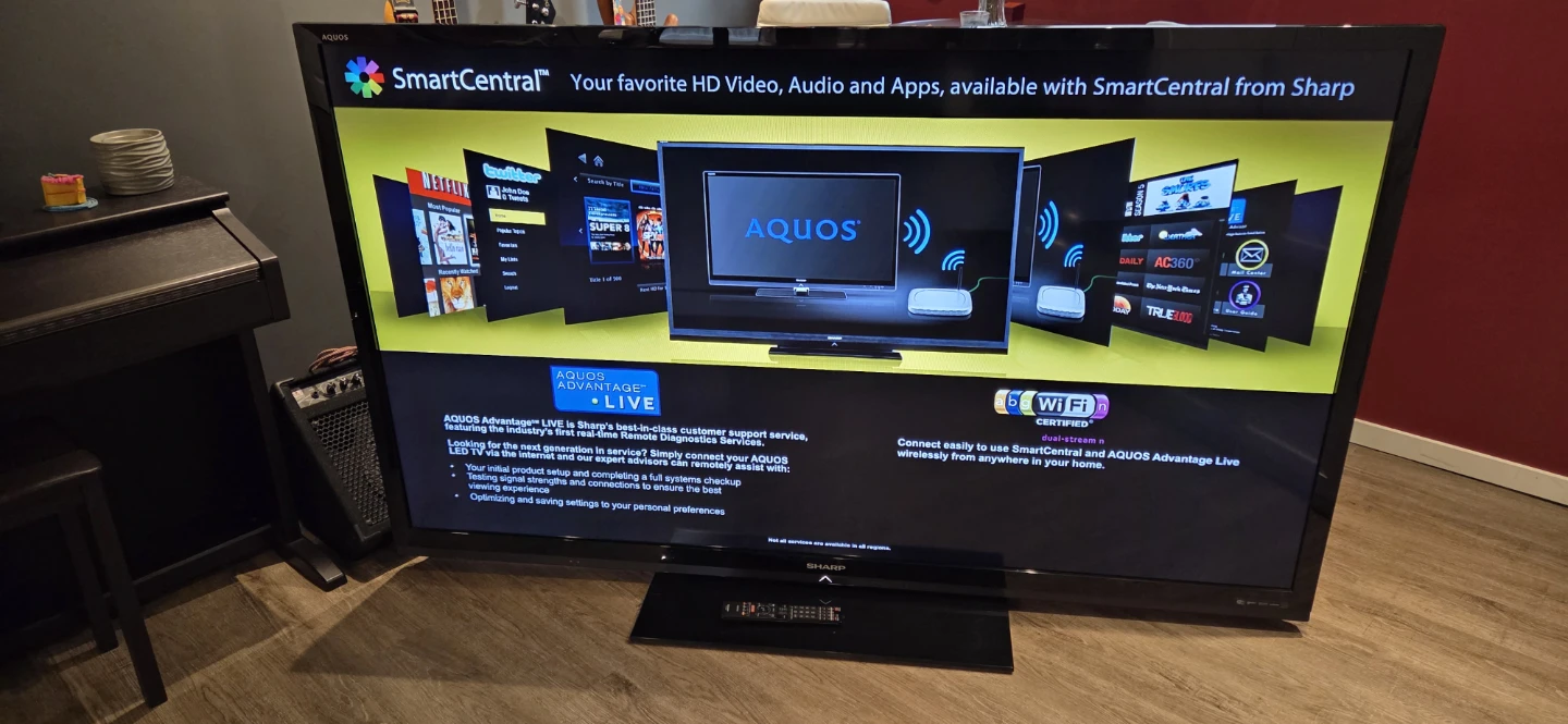 Sharp Aquos 80" LED TV - Model LC-80LE632U