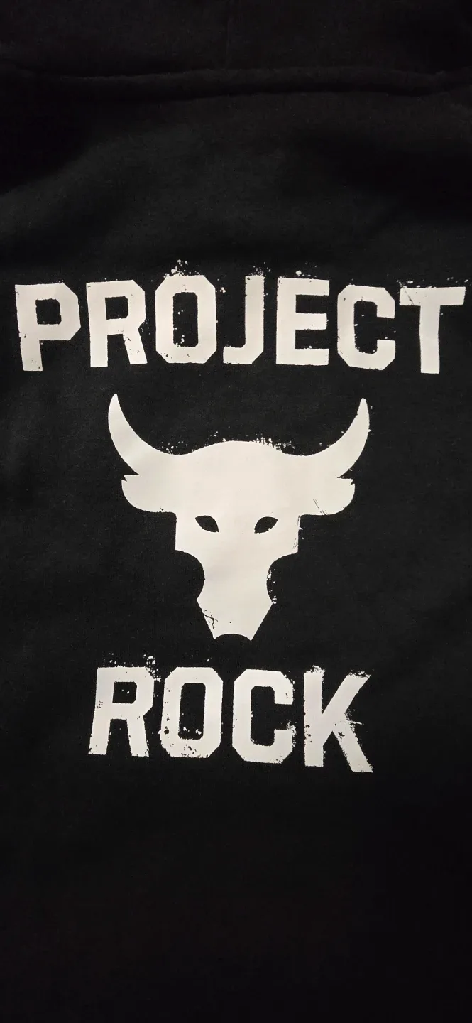 NEW! Under Armour Project Rock Hoodie - Size YXL image indicator(2)