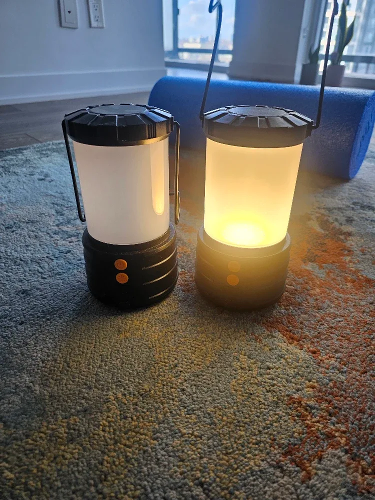 Portable LED Camping Lantern image indicator(2)