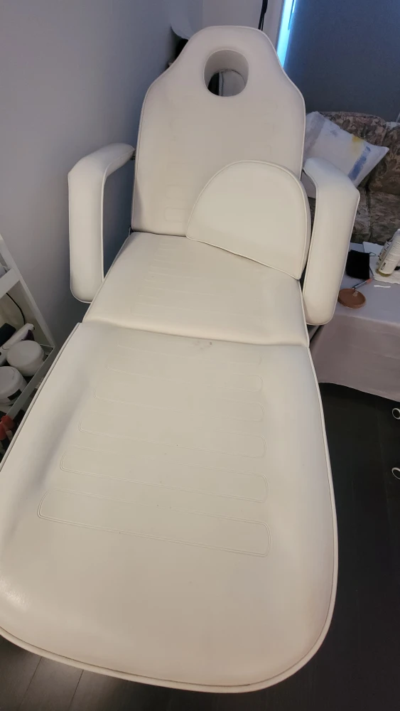 White Adjustable Facial Bed/Chair - photo 4