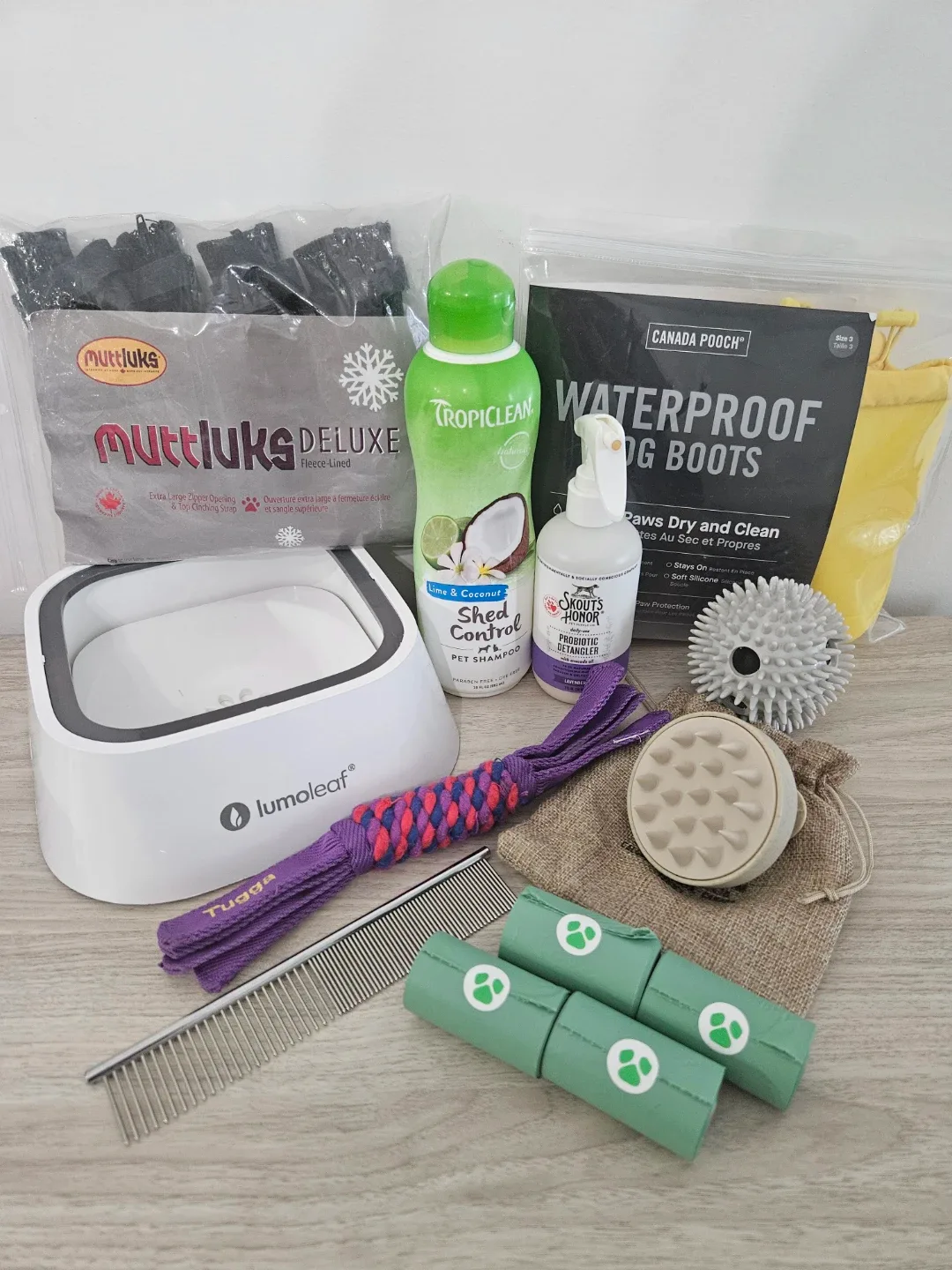 Dog Boots, Grooming Accessories, Toys, Poop Bags, etc thumbnail