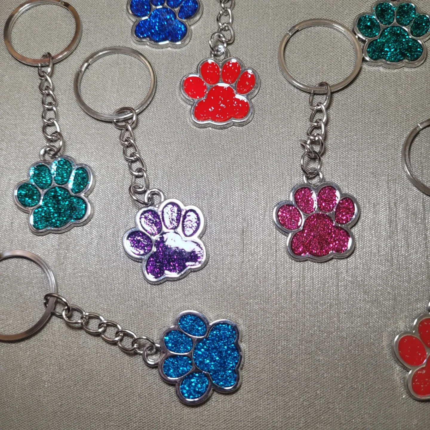 Paw Keychains Brand New without Tags 3.00 or 2 for 5.00 image indicator(5)