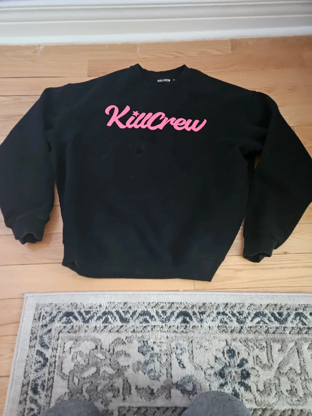 Kill Crew Black Sweatshirt - Size M thumbnail