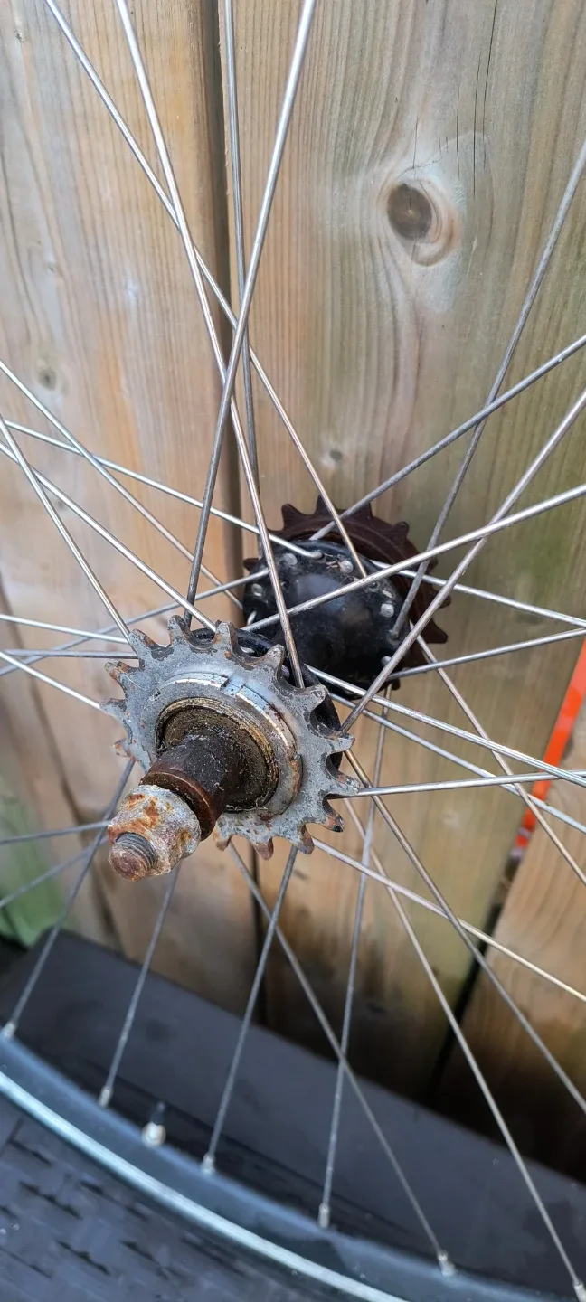 Pair of 700c Bicycle Wheels image indicator(3)