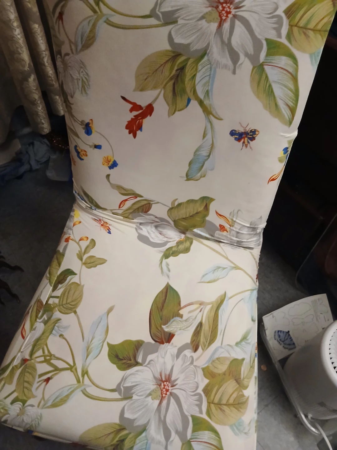 Floral Chair Cover 4 piece