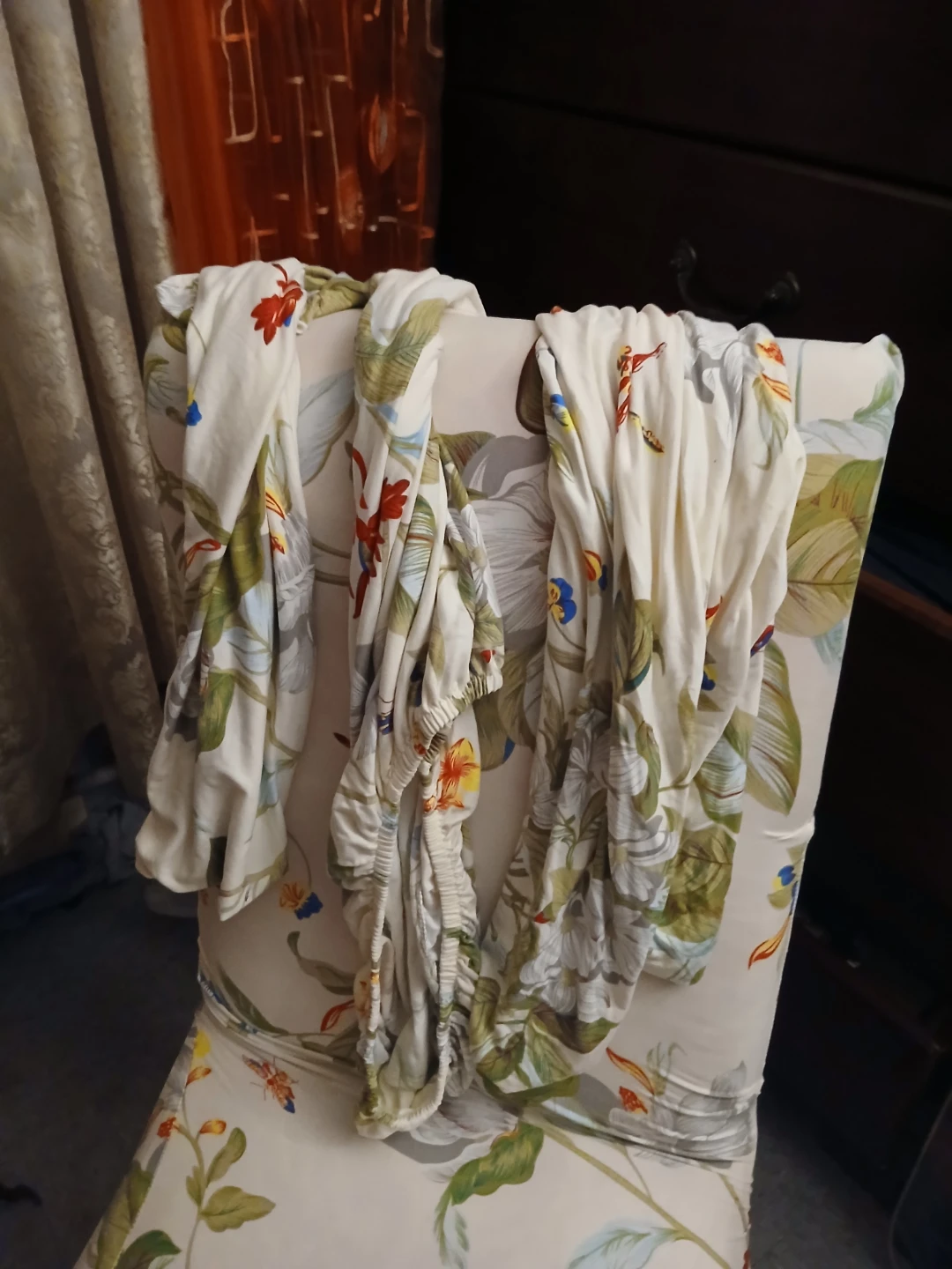 Floral Chair Cover 4 piece - photo 2