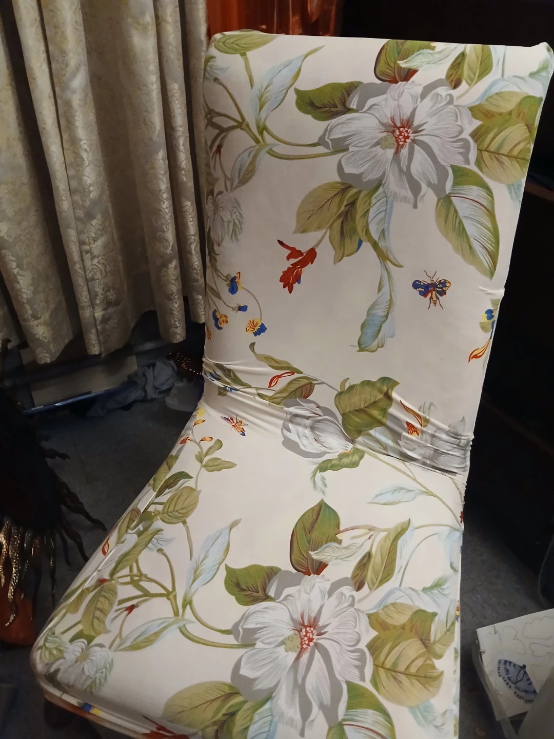 Floral Chair Cover 4 piece - photo 3