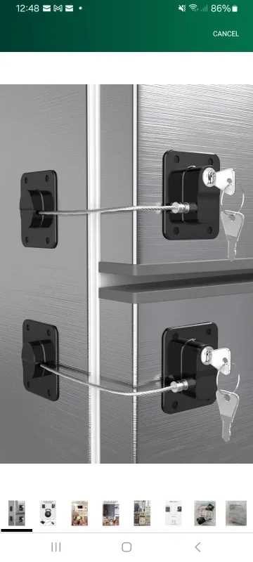 NEW!   Child Safety Lock with Keys image indicator(4)