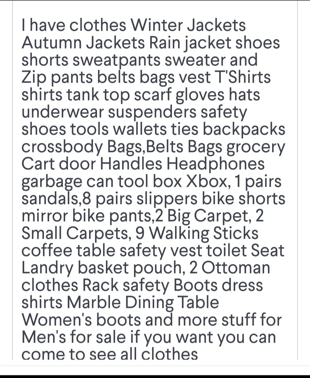 Men's & Boys Autumn Jackets Size L- XL AND XXL image indicator(10)