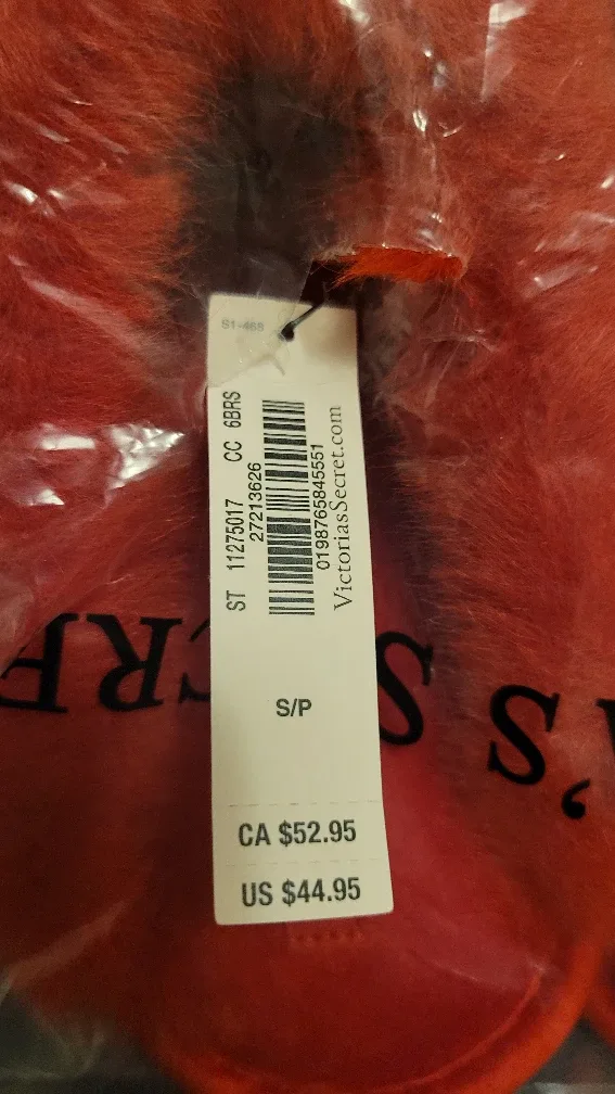 Victoria's Secret Red Slippers - Size S/P - New image indicator(2)