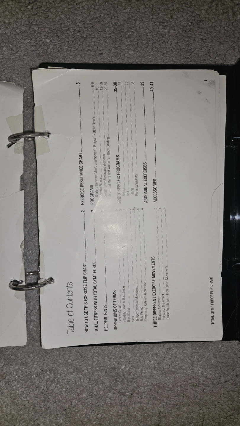 Total Gym force Adjustable Workout System - photo 3