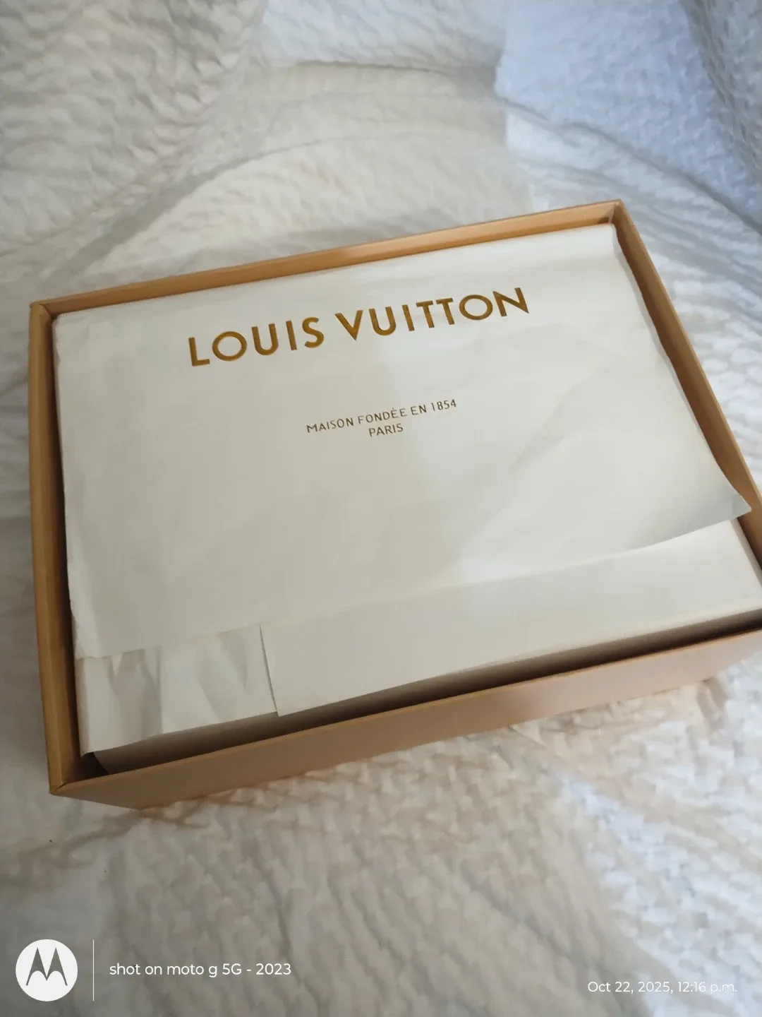 Louis Vuitton White Sneakers, New in Box image indicator(2)