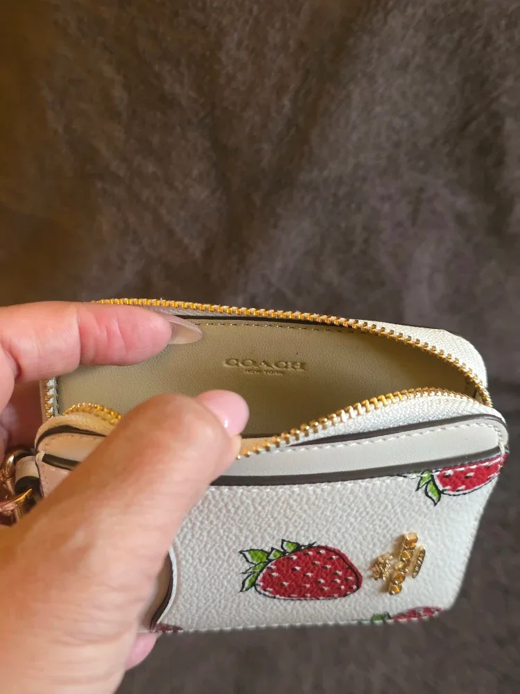 Coach Zip Card Case Wallet:  Design Not Available At Coach image indicator(4)