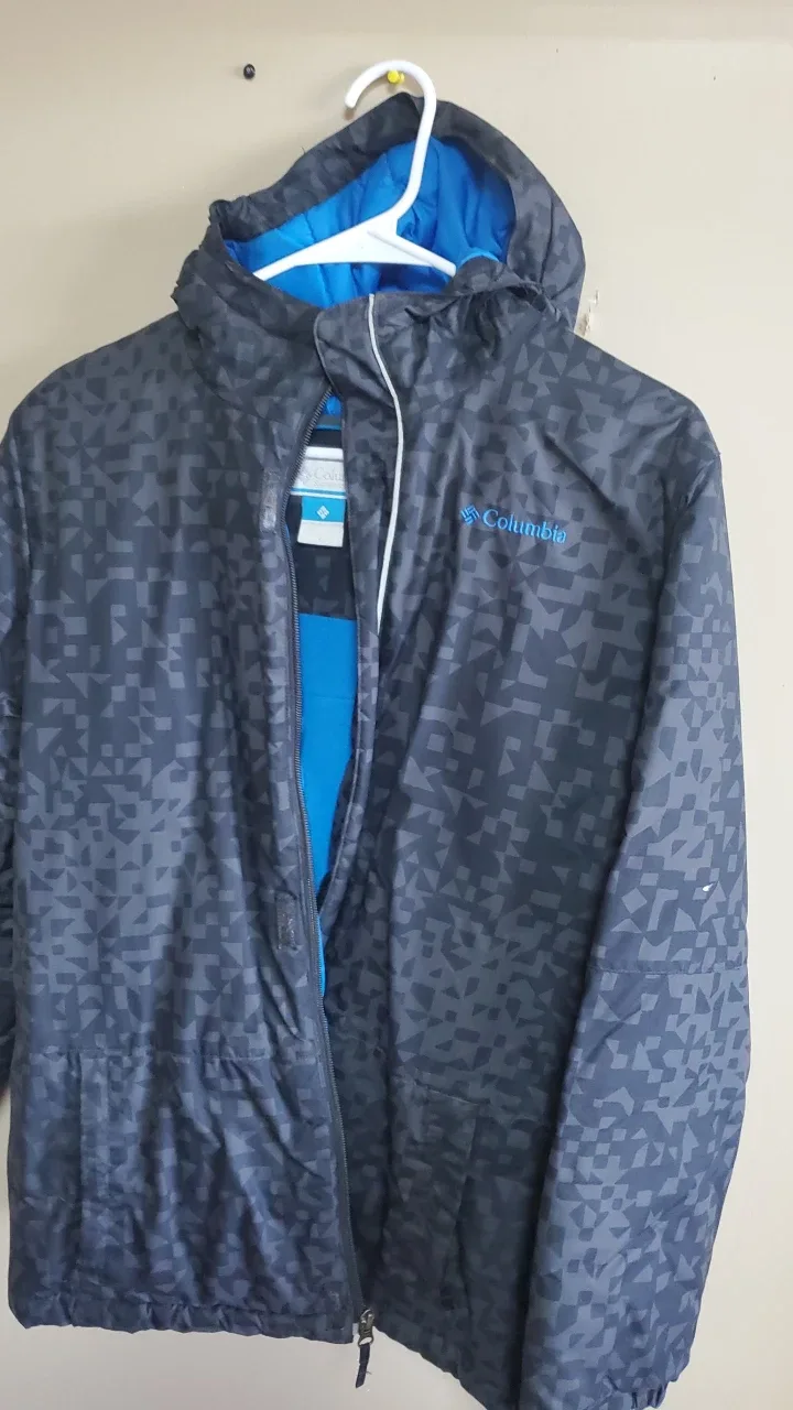 Columbia Jacket - Grey & Blue