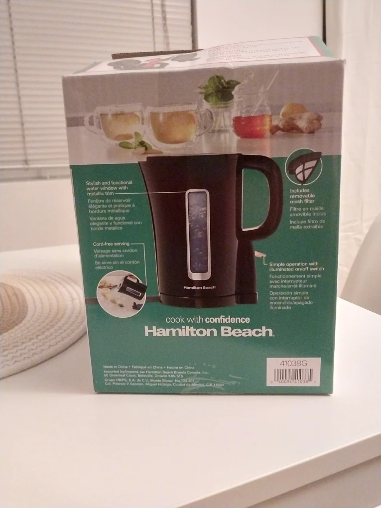 Hamilton Beach Electric Kettle - Black - photo 2