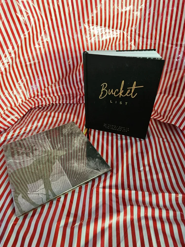 Bucket List Journal & Northern Home Accents Coaster thumbnail