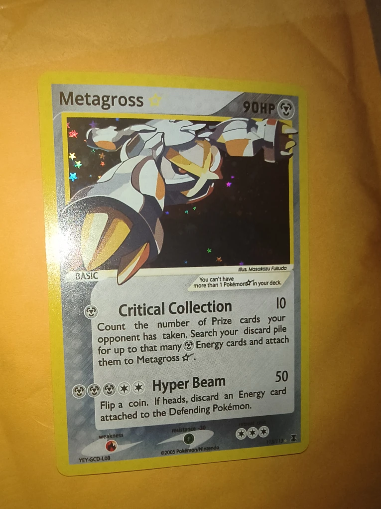 Metagross Gold Star 2005 EX Delta Species - photo 4