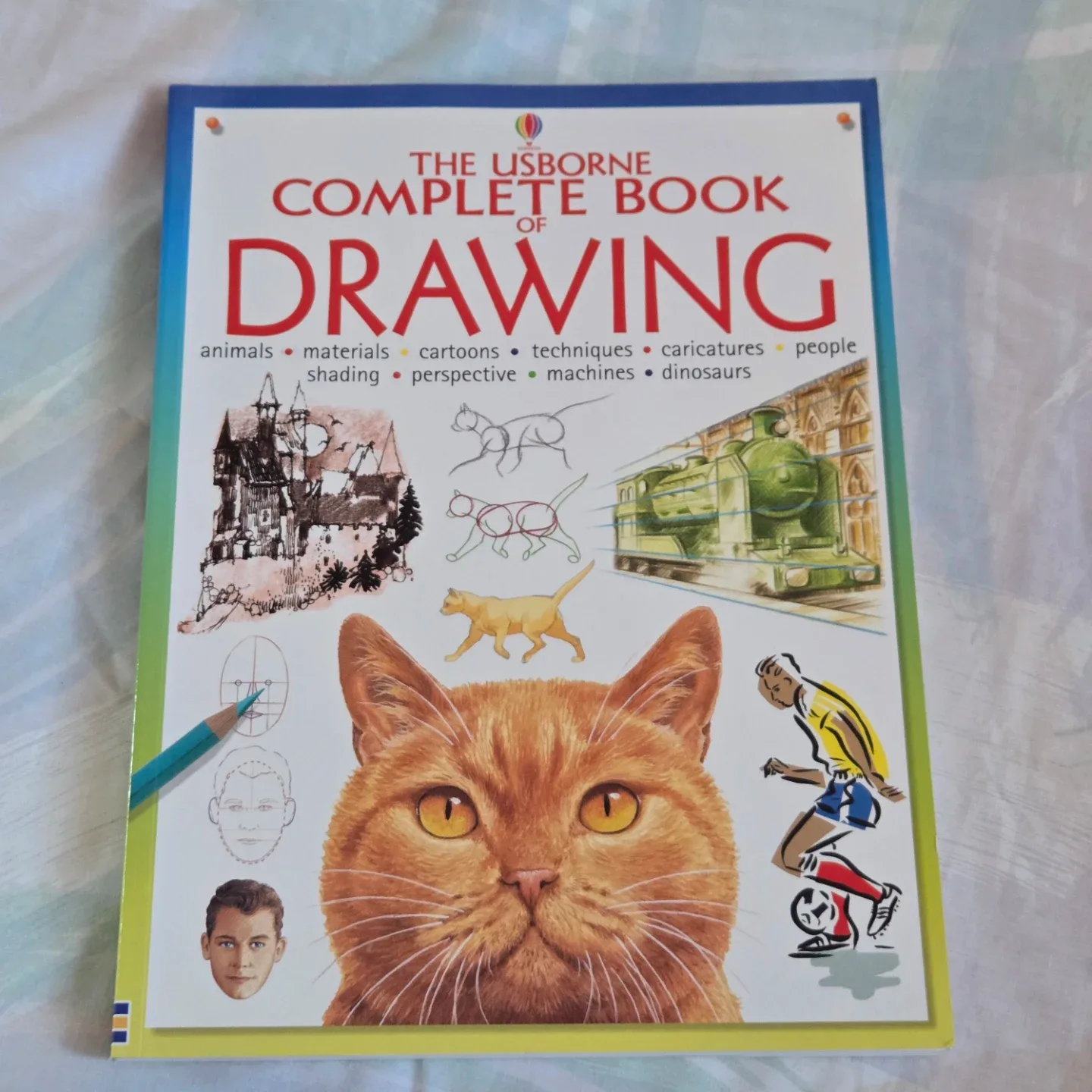 🆕The Usborne Complete Book of Drawing thumbnail