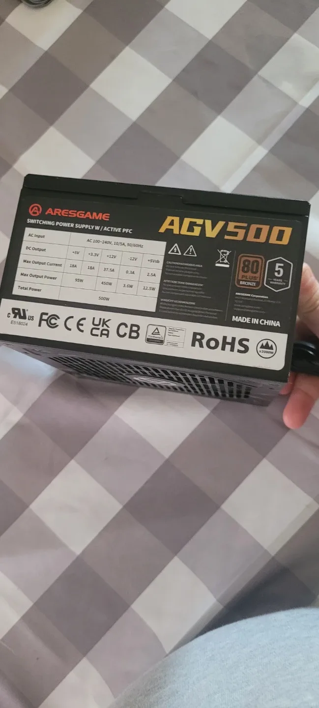 ARESGAME AGV500 Power Supply image indicator(6)