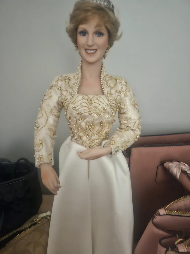 Princess Diana Porcelain Doll
