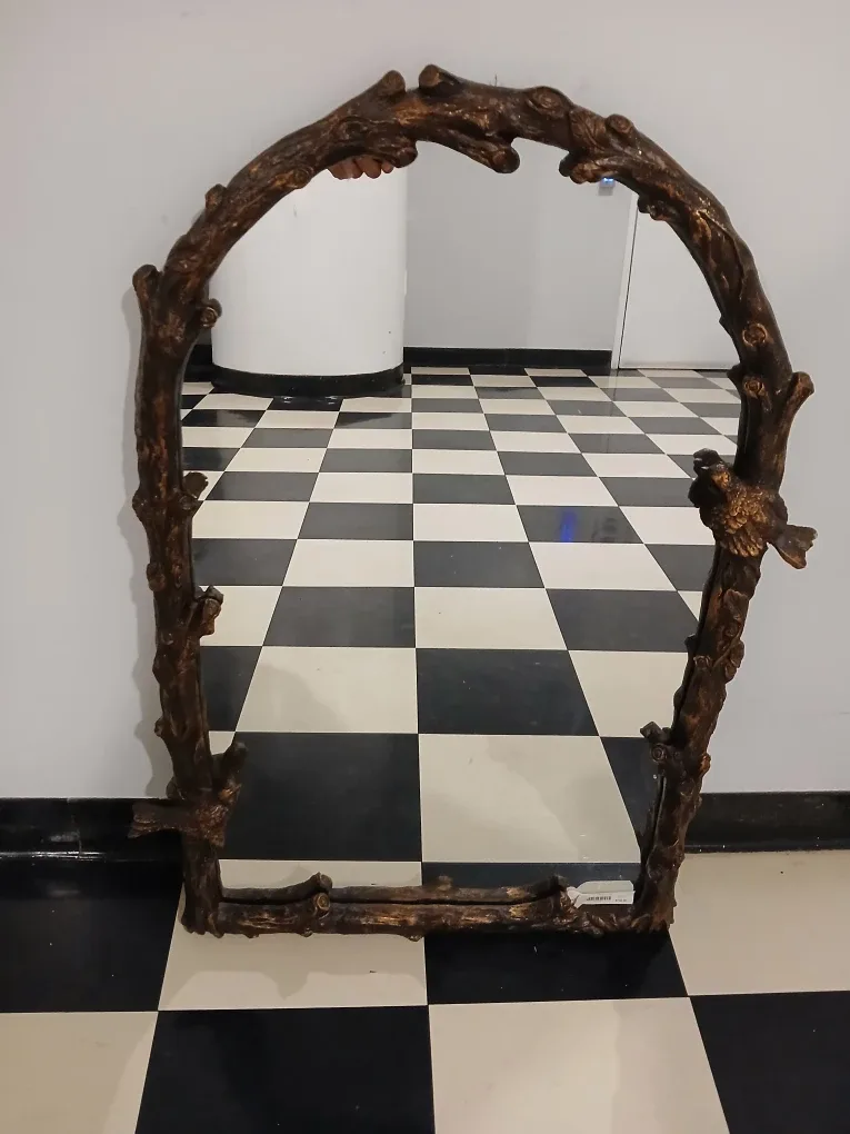 Arched birds mirror