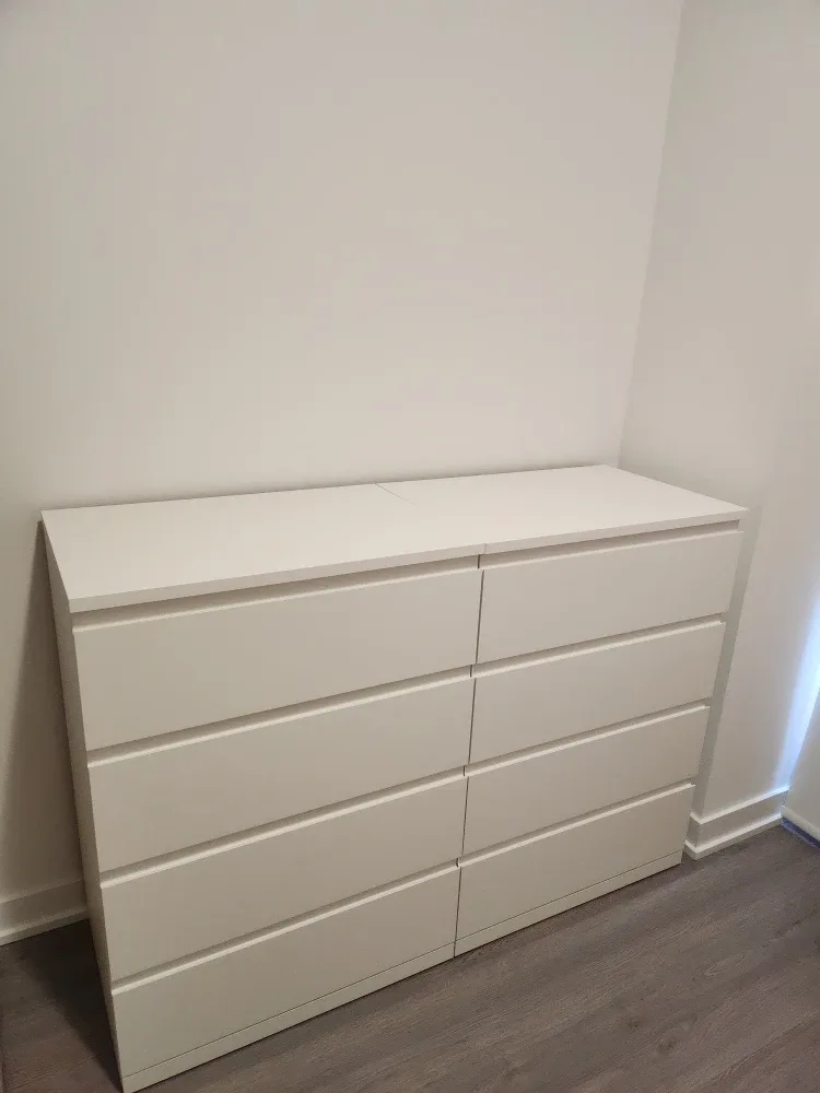 FREE DELIVERY IKEA Storklinta 4-Drawer Chest - White image indicator(3)