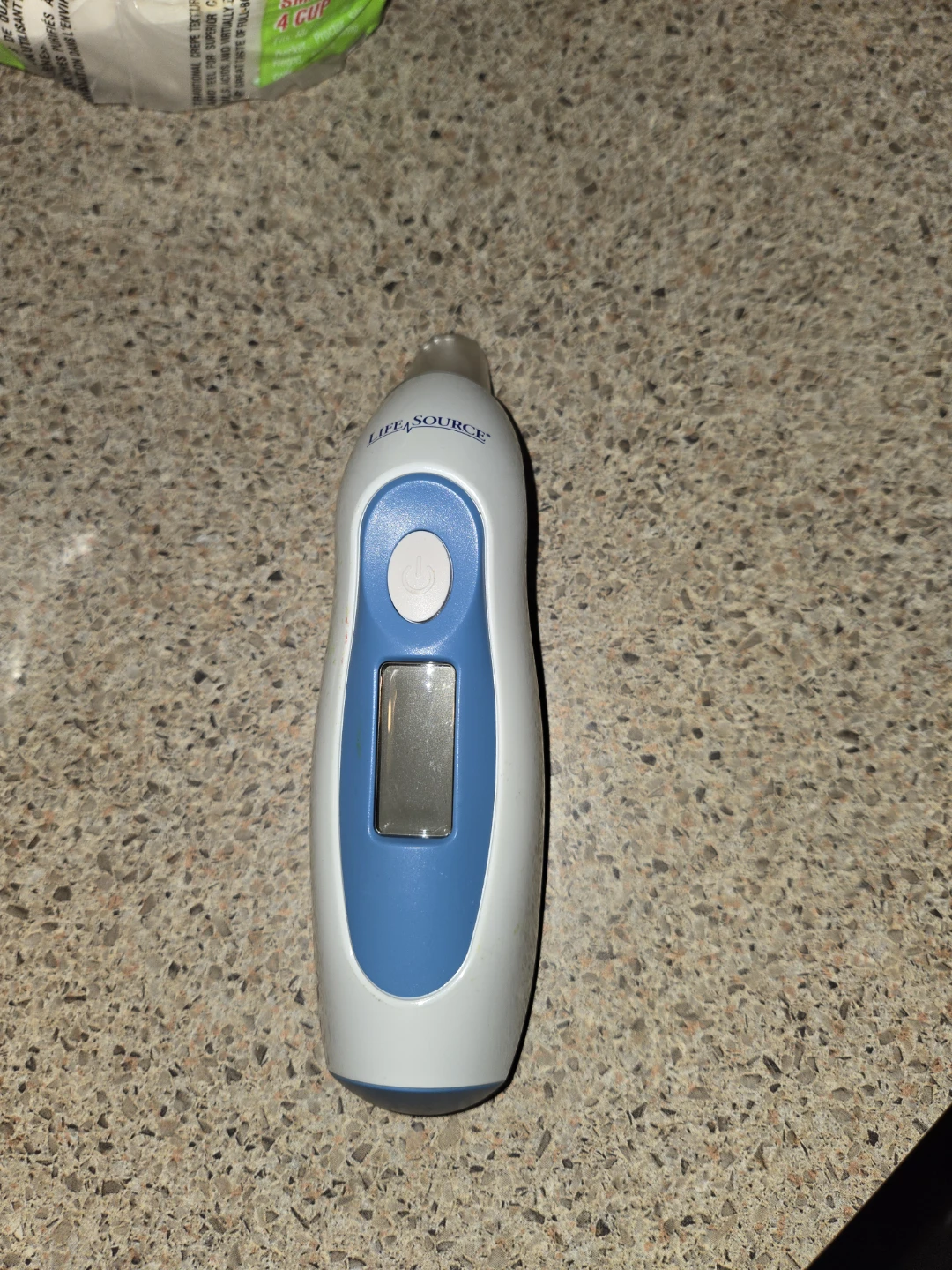 Ear Thermometer requires  battery