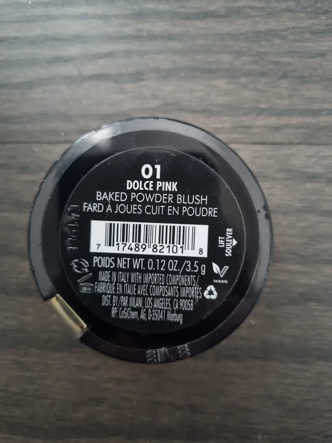 Milani Baked Powder Blush - Dolce Pink image indicator(2)